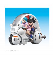 Maquette DBZ - Bulma's Capsule No9 Motorcycle Mecha Collection VOL1 8cm