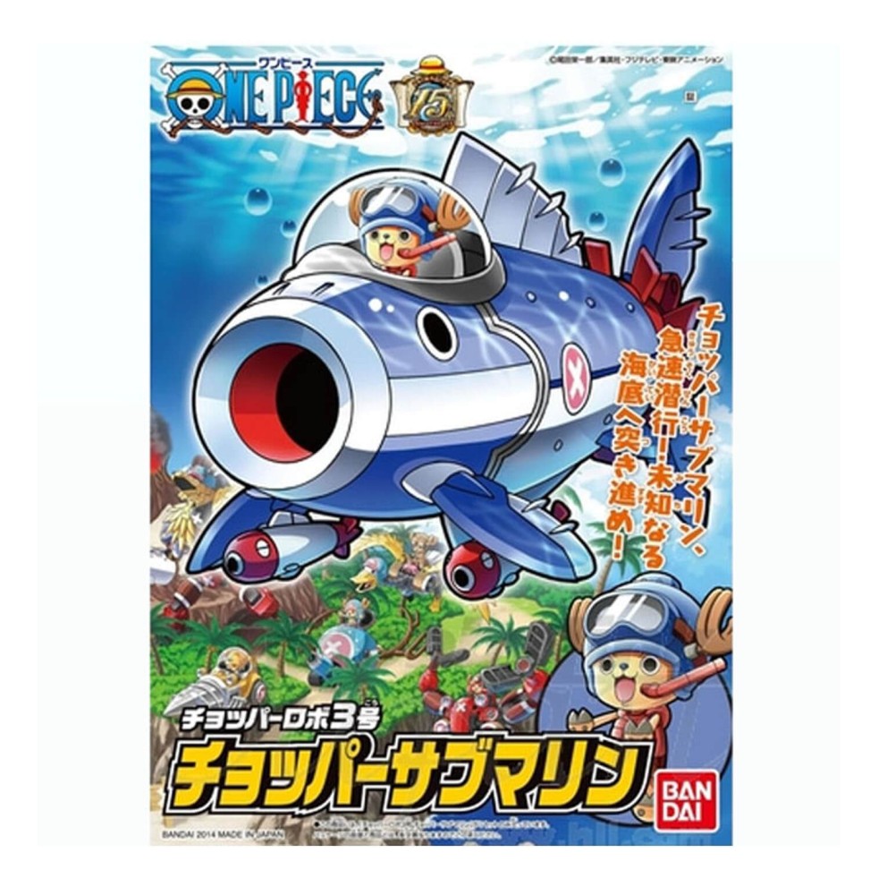 Maquette One Piece - Chopper Submarine Chopper Robot  VOL3 10cm