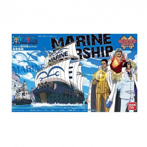 Maquette One Piece - Marine Warship Grand Ship Collection 15cm