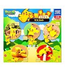 Figurine Pokemon - Set De 5 Pikachu Mascot 4cm