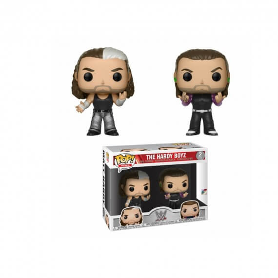 Figurine WWE - 2-Pack The Hardy Boyz Pop 10cm