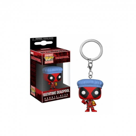 Porte-clé Marvel - Deadpool Bathtime Pop 4cm