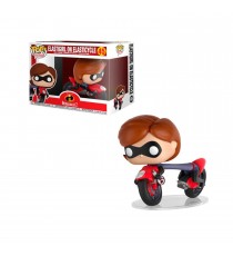 Figurine Disney Incredibles 2 - Elastigirl On Elasticycle Pop Rides 15cm