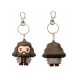 Porte clé Harry Potter - Rubeus Hagrid Gomme 3D 7cm