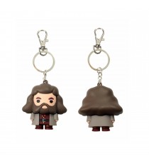 Porte clé Harry Potter - Rubeus Hagrid Gomme 3D 7cm