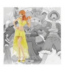 Figurine One Piece - Nami Lady Edge Wedding Robe Jaune 23cm