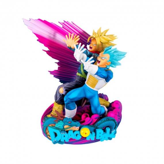 Figurine DBZ - Vegeta & Trunks Super Master Star Piece The Brush Variant Color 20cm