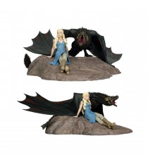 Figurine Game of Thrones - Daenerys & Drogon Deluxe 35x45cm