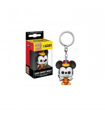 Porte Clé Disney Mickey 90Th Anniv - Band Concert Mickey Pocket Pop 4cm