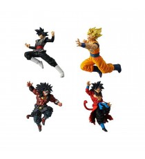 Set De 4 Gashapon Dbz - Dragon Ball Super Vs Dragon Ball Vol7 5cm