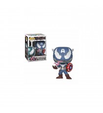 Figurine Marvel - Venomized Captain America Pop 10cm