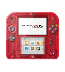 Console Nintendo 2DS transparente rouge Occasion