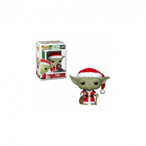 Figurine Star Wars - Holiday Yoda Pop 10cm