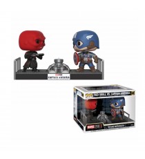 Figurine Marvel - Captain America & Red Skull Movie Moments Pop 10cm