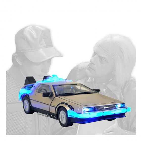 Figurine - Retour vers le futur - Delorean LK coupe 1981 1/24 Métal