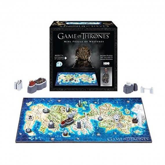 Puzzle 3D Game Of Thrones - Carte De Westeros 350 Pcs