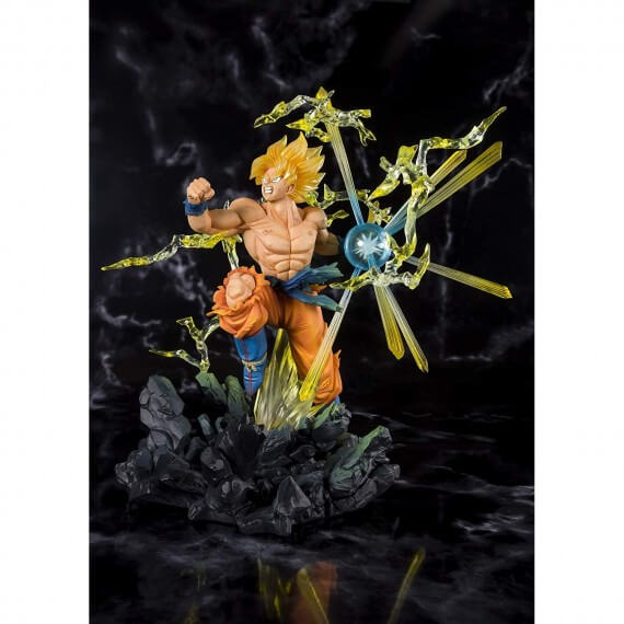 Figurine DBZ - Super Saiyan Son Goku The Burning Battles Figuarts Zero 20cm