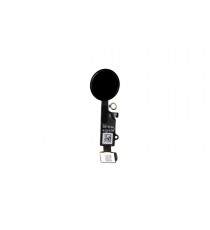 Nappe Bouton Home compatible avec iPhone 8 Noir