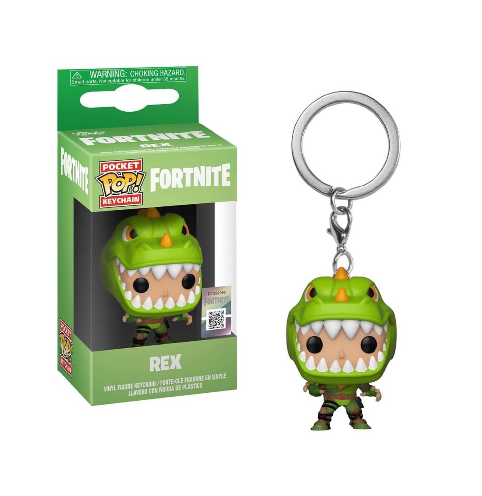 Porte Clé Fortnite - Rex Pop 4cm