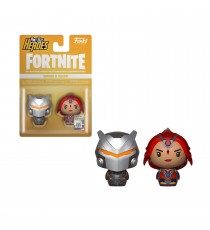 Figurine Fortnite - 2 Pack Omega & Valor Pint Size Heroes 4cm