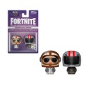 Figurine Fortnite - 2 Pack Moonwalker & Burnout Pint Size Heroes 4cm