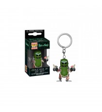 Porte Clé Rick & Morty - Pickle Rick Rat Suit Pocket Pop 4cm