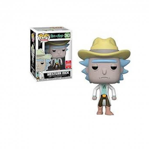 Figurine Rick & Morty - Rick Western Summer 2018 Exclu Pop 10cm