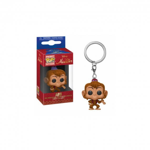 Porte Clé Disney Aladdin - Abu Pocket Pop 4cm