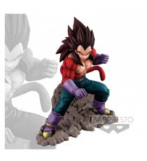 Figurine DBZ - DBGT Vegeta Super Saiyan 4 On The Rock 16cm