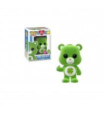 Figurine Bisounours - Good Luck Bear Flocked Exclu Pop 10cm
