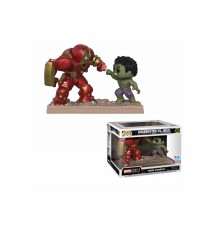 Figurine Marvel - Hulkbuster Vs Hulk Exclu Movie Moments Pop 10cm