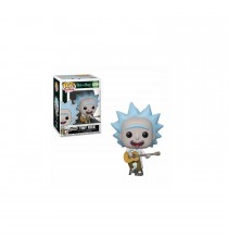 Figurine Rick & Morty - Tiny Rick And Guitar Pop 10cm