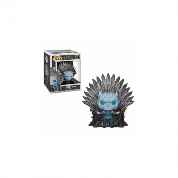 Figurine Game Of Thrones - Night King On Iron Throne Pop 15cm