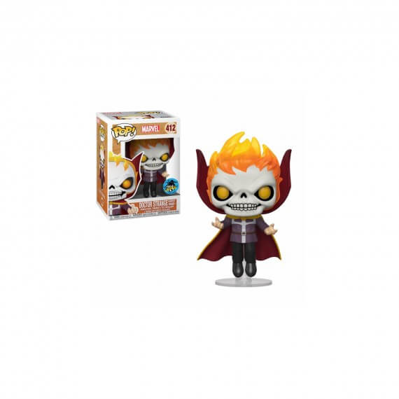 Figurine Marvel - Doctor Strange As Ghostrider Exclu Pop 10cm