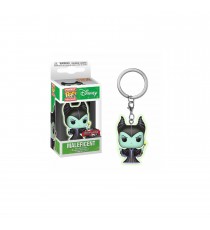 Porte Clé Disney - Malefique Glow Exclu Pocket Pop 4cm