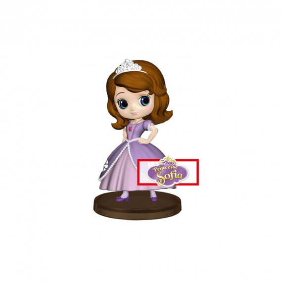 Figurine Disney - Sofia Q Posket Characters Petit 7cm