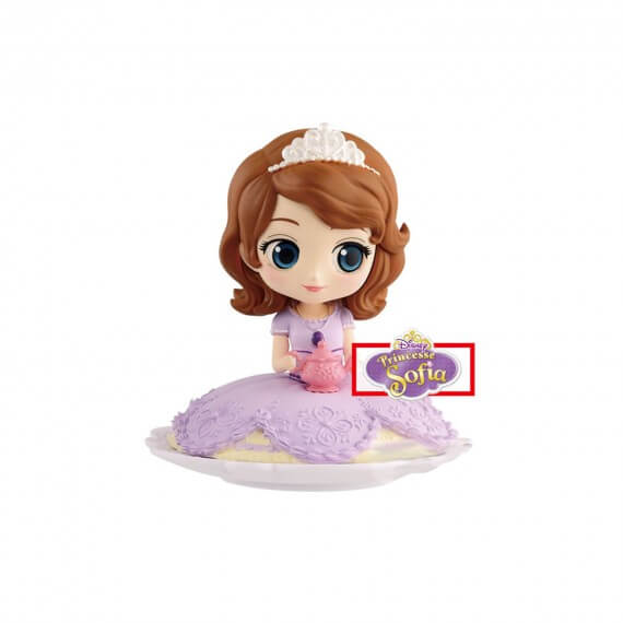 Figurine Disney - Sofia Milky Color Q Posket Characters Sugirly Princess 9cm