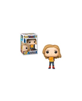 Figurine Marvel Captain Marvel Movie - Captain Marvel With Lunchbox Pop 10cm