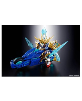Maquette Gundam - Sangoku Soketsuden Zhao Yunn 00 Blue Dragon Drive Gunpla SD 07 8cm