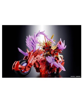 Maquette Gundam - Lyu Bu Sinanju Red Hare Gunpla SD 08 8cm
