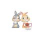 Figurine Disney - Panpan et Miss Bunny Q Posket Characters 7cm