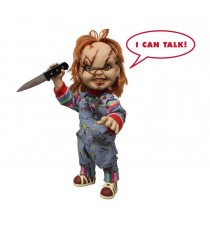 Figurine Chucky - Chucky Bag Guy Scar Sonore 38cm