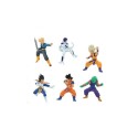 Set De 6pcs Gashapon DBZ - Action Pose Hg Plus 5cm