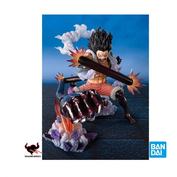 Figurine One Piece - Monkey D Luffy Gear 4 Snakeman King Cobra Figuarts Zero 16cm