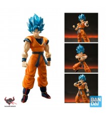 Figurine DBZ - Super Saiyan God Son Goku Blue SH Figuarts 14cm