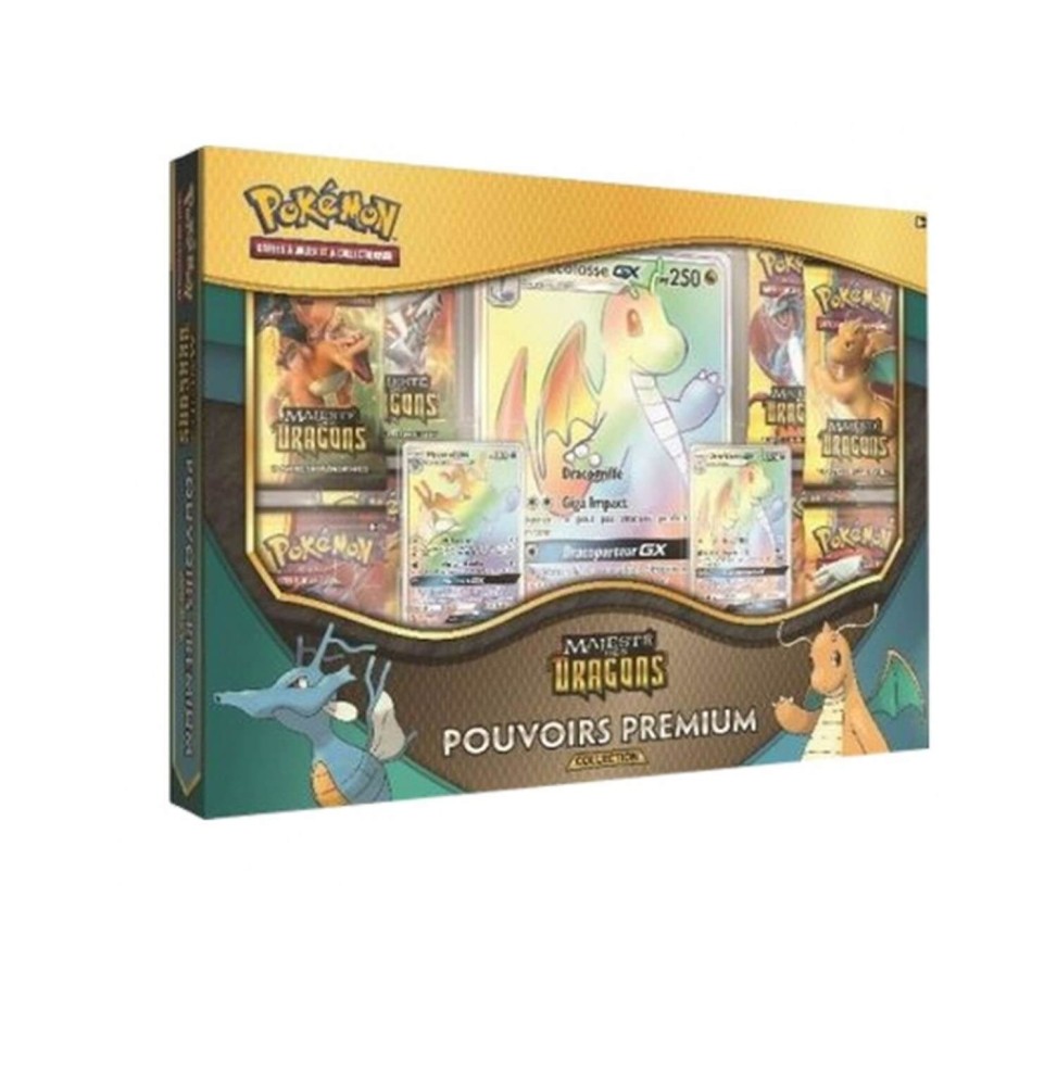 Coffret Pokemon - Pouvoirs Premium Dracolosse GX