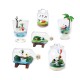 Set De 6 Boites Snoopy Terrarium - Snoopy & Woodstock Everyday 5cm