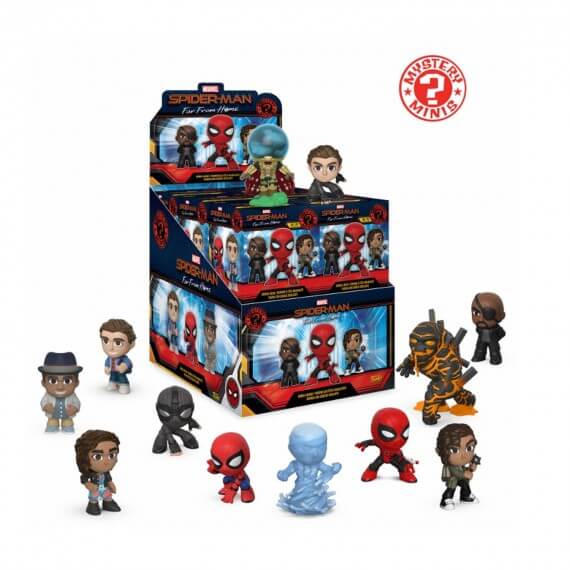 Figurine Marvel Spider-Man Far From Home Mystery minis - 1 boite Au Hasard