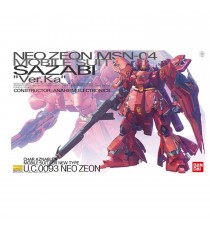 Maquette Gundam - Msn-04 Sazabi Ver. Ka Gunpla MG 1/100 18cm