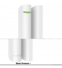 Détecteur d'ouverture magnétique et capteur DoorProtect+ Blanc AJAX